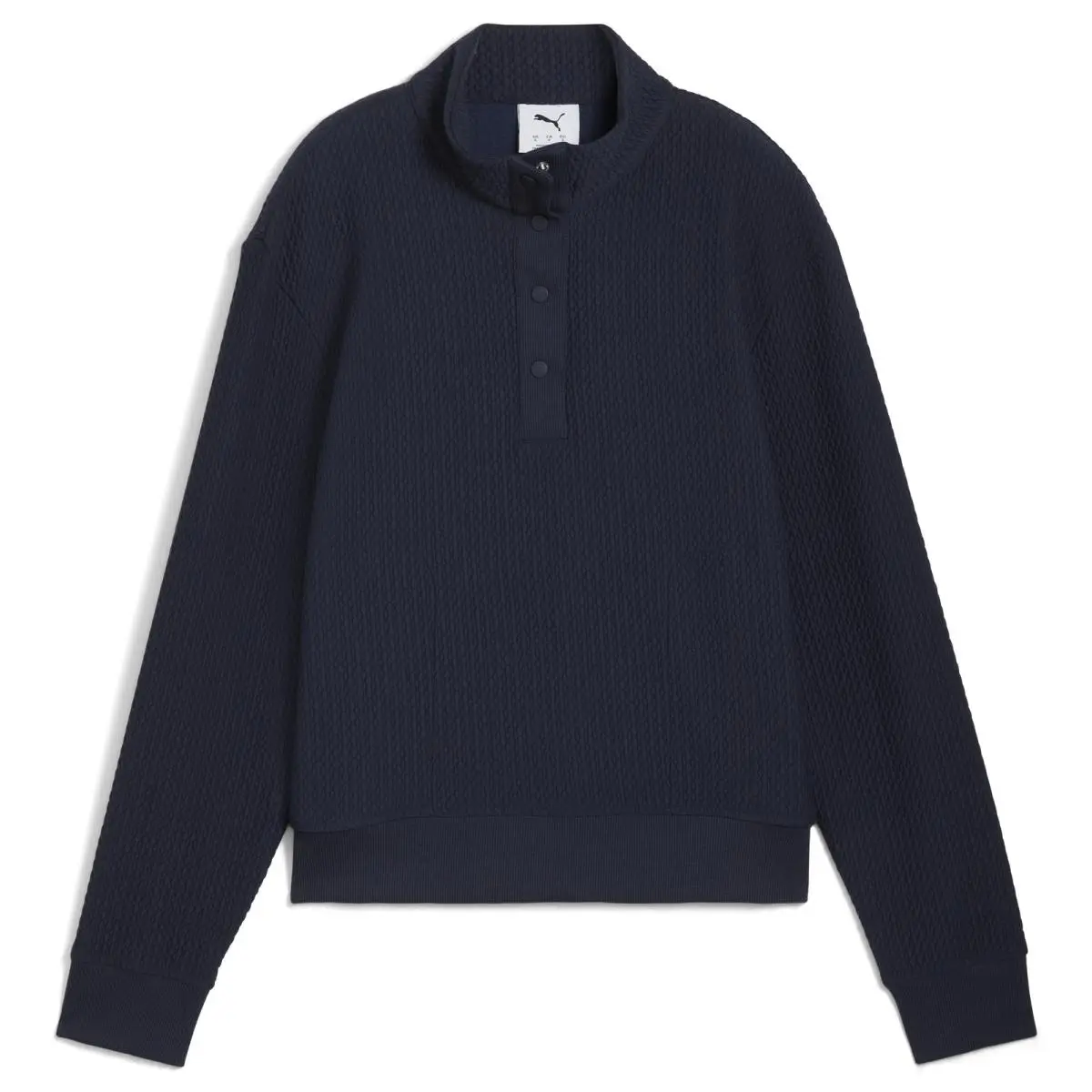 Puma Boulder Half Snap Deep Navy Outerwear Women