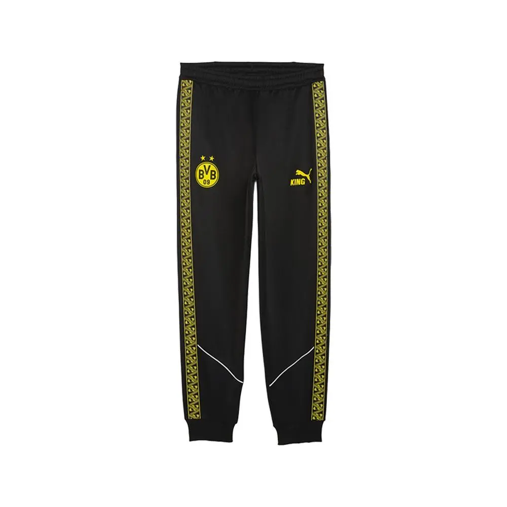 Puma Bvb King Anthem Pants Mens Black Casual Athletic Bottoms 52708205