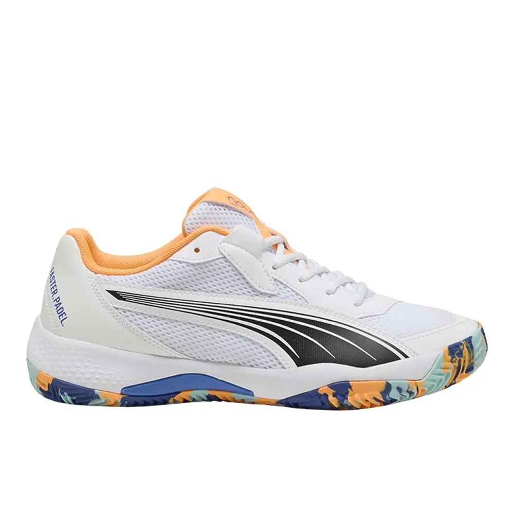 Puma Nova Court Padel Mens White Sneakers Athletic Shoes 10828702