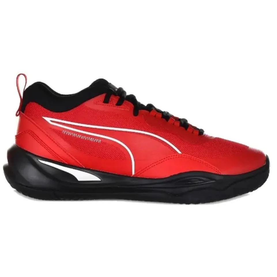 Puma shoes - PUMA Playmaker - Playmaker - 377572-01 - Red and Black 0