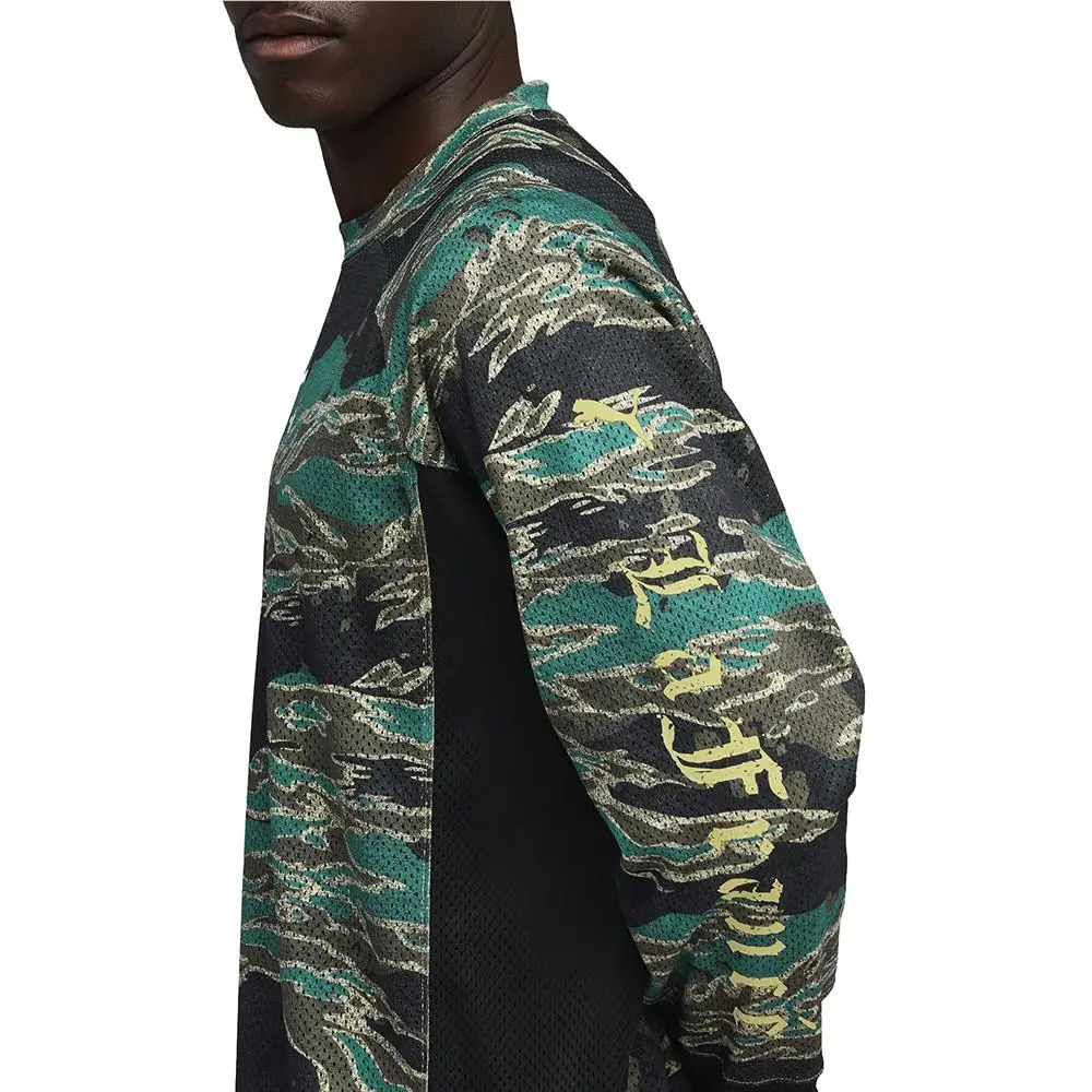 Puma clothing - PUMA Lafrancé Supply Crew Neck Long Sleeve Replica Jersey - 63599801 - Green 9