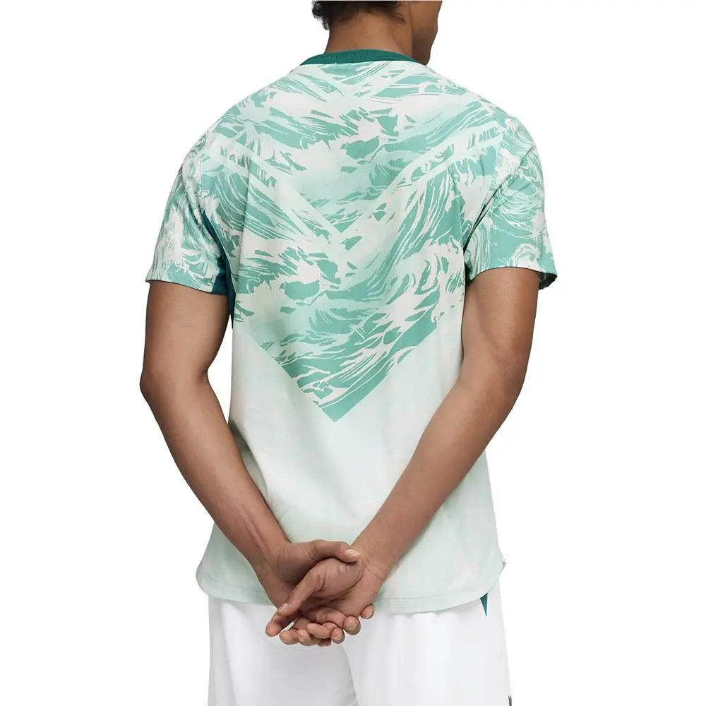 Puma clothing - PUMA Portugal Authentic Away Crew Neck Short Sleeve Soccer Jersey - 78328602 - Green 7
