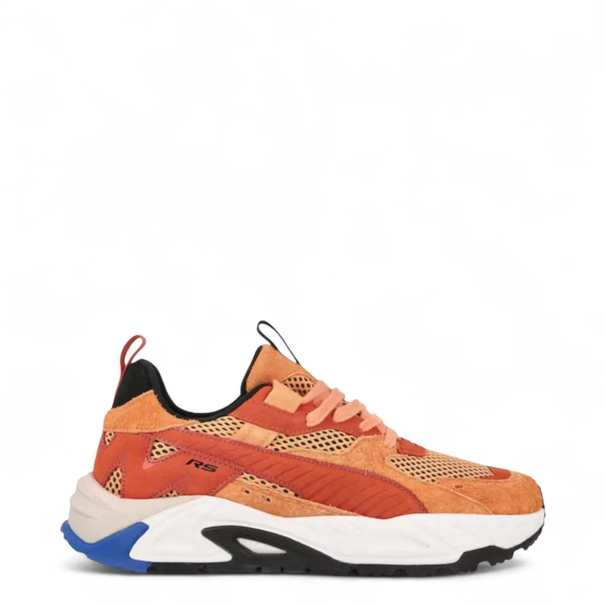 Puma Men`s Rs-trck Horizon Sneakers Orange Clementine 390717 01- W/box