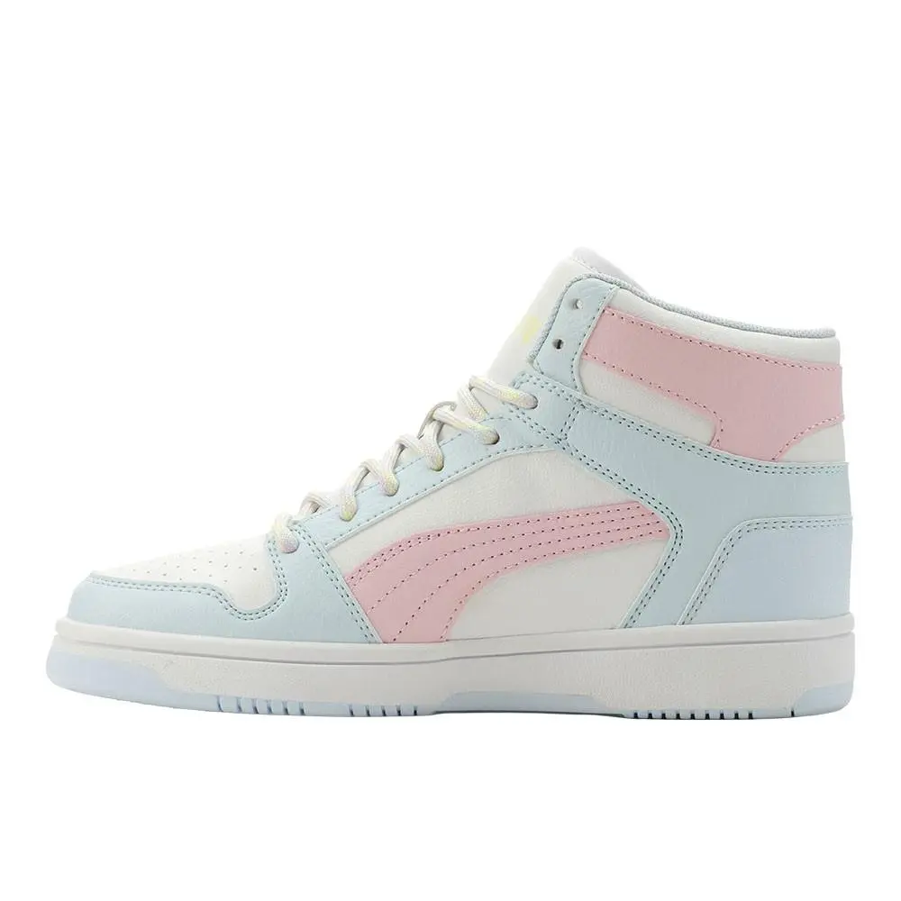 Puma shoes - PUMA Rebound Layup Playful Charms Lace Up  Youth - 40779901 - White 9