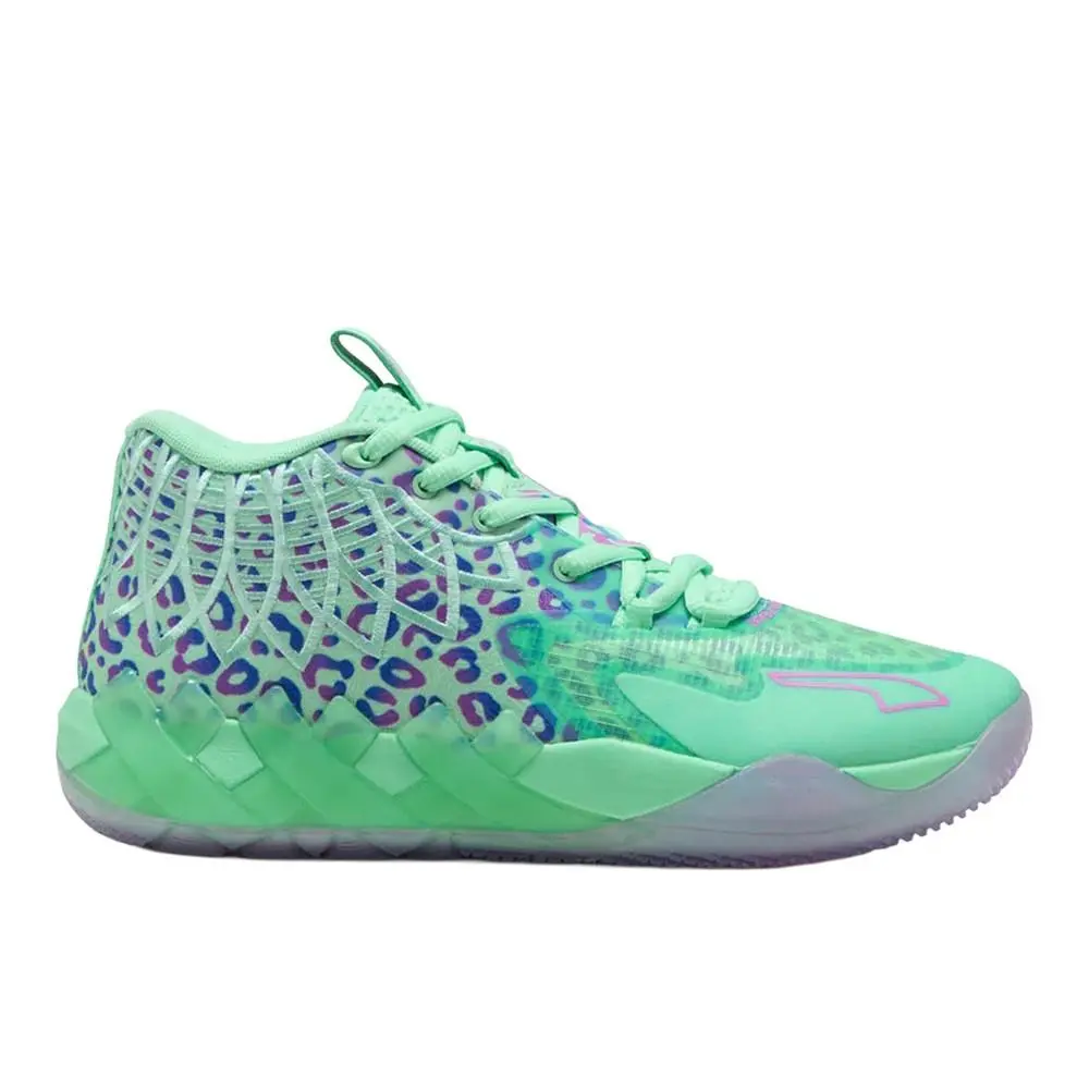 Puma shoes - PUMA  X Lamelo Ball Mb.01 Alien Safari Basketball - 31140101 - Green 5