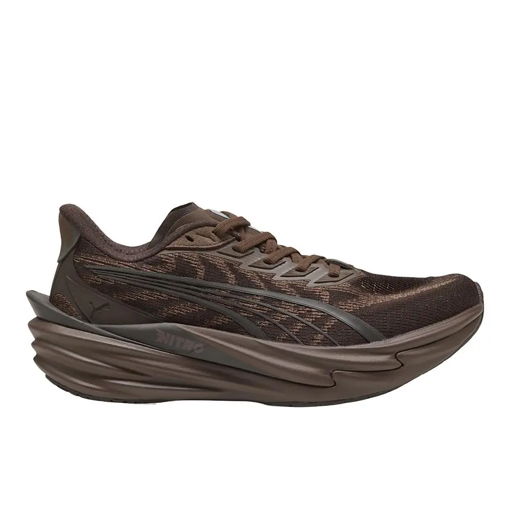 Puma Deviate Nitro 4 Running Womens Brown Sneakers Athletic Shoes 31212418