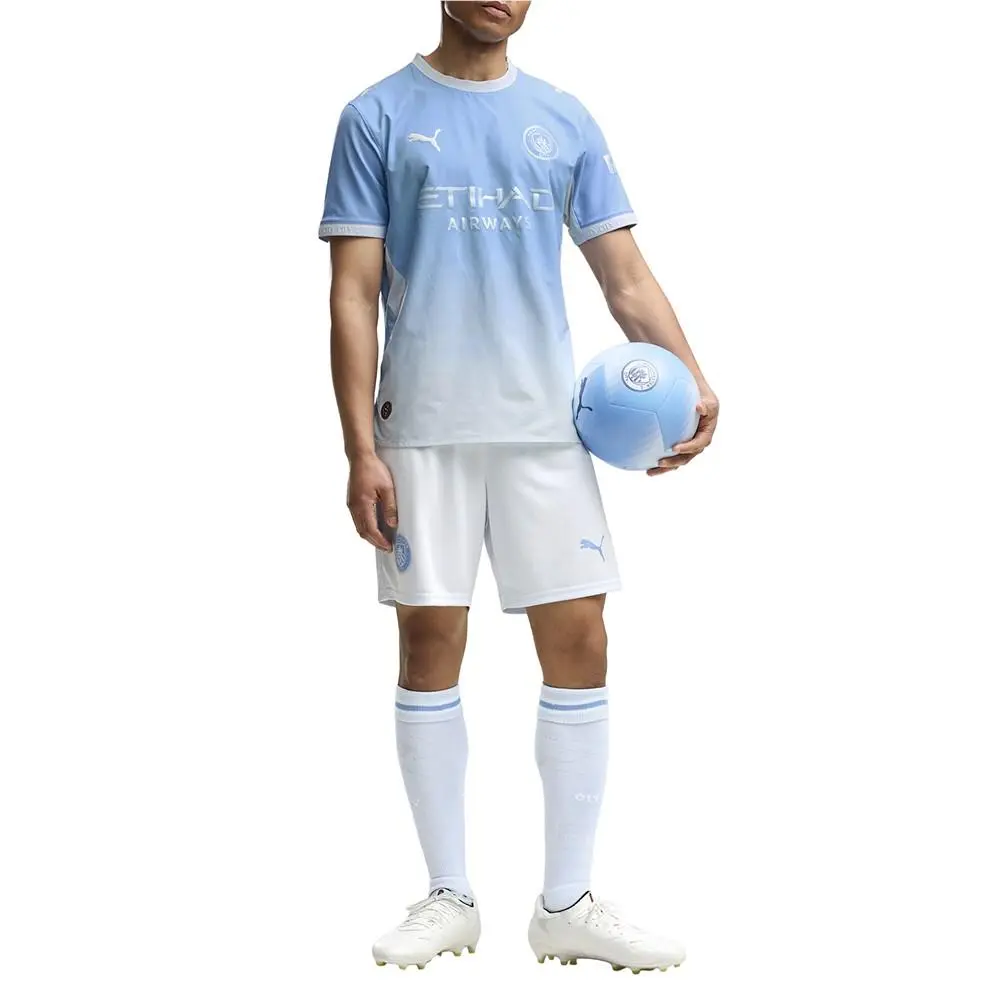 Puma clothing - PUMA Manchester City F.C. Authentic Home Soccer Jersey - 78432301 - Blue 10