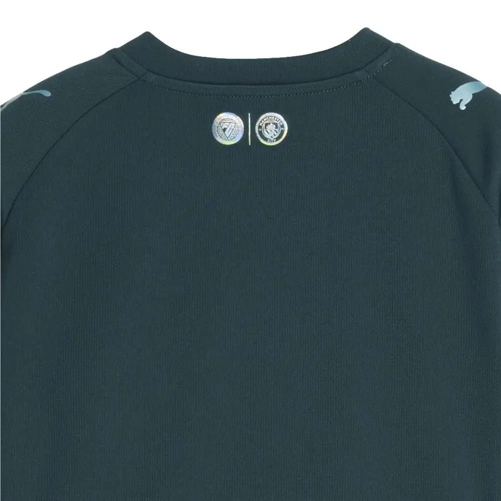 Puma clothing - PUMA Manchester City 2526 4Th Crew Neck Short Sleeve Soccer Jerse - 78269404 - Green 2