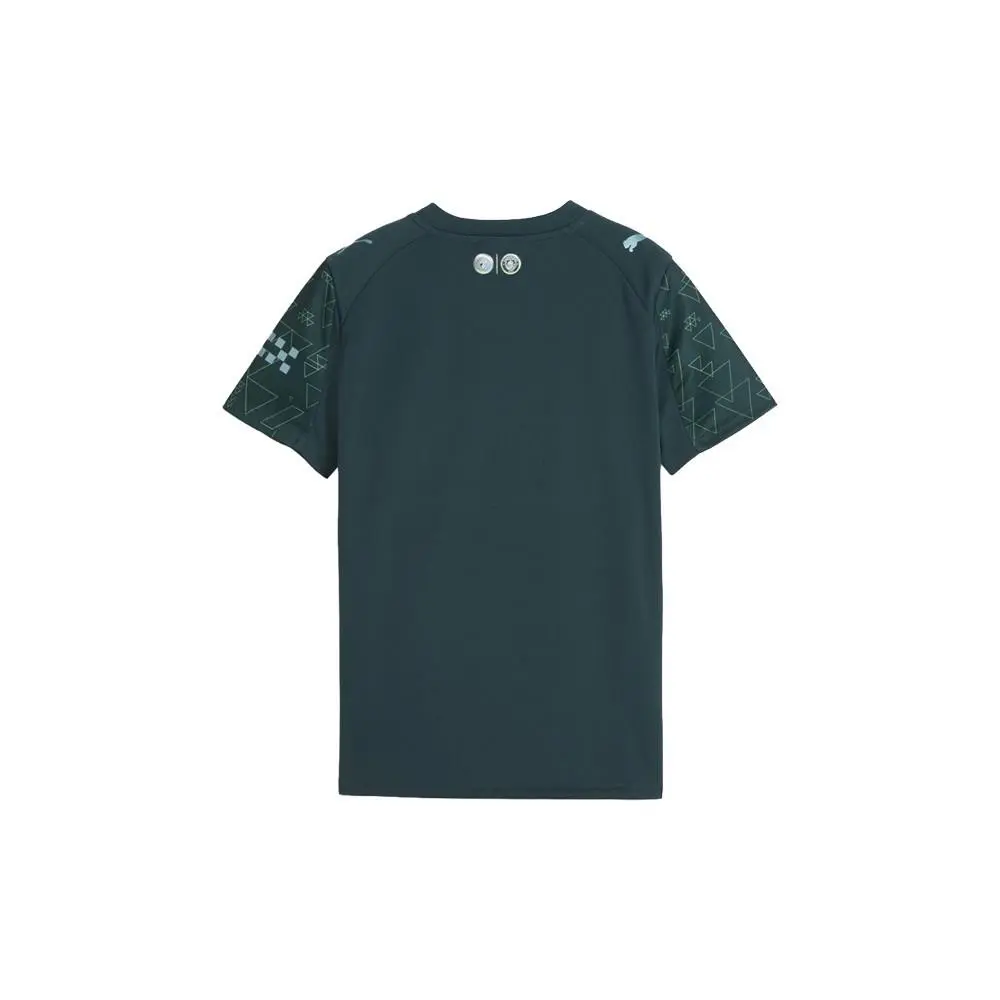 Puma clothing - PUMA Manchester City 2526 4Th Crew Neck Short Sleeve Soccer Jerse - 78269404 - Green 5
