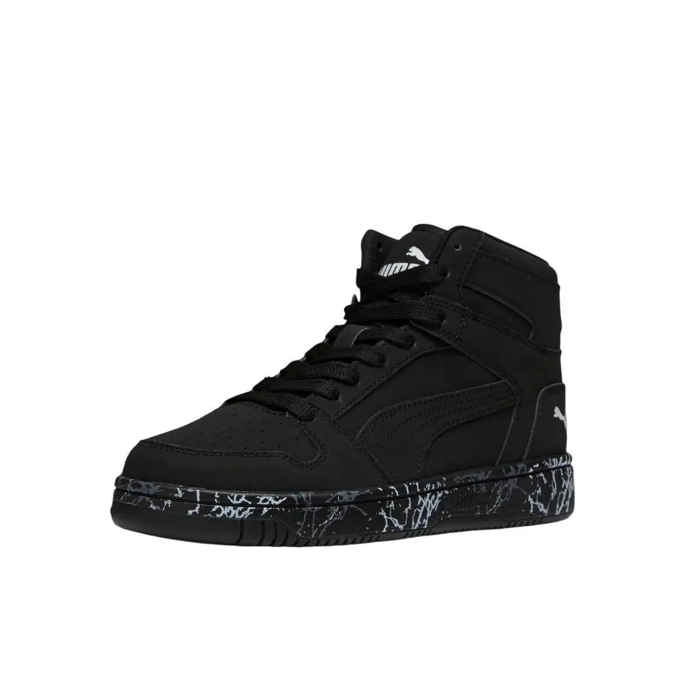 Puma shoes - PUMA Rebound Layup Nubuck Mountain Park High Top  Youth - 39511401 - Black 8
