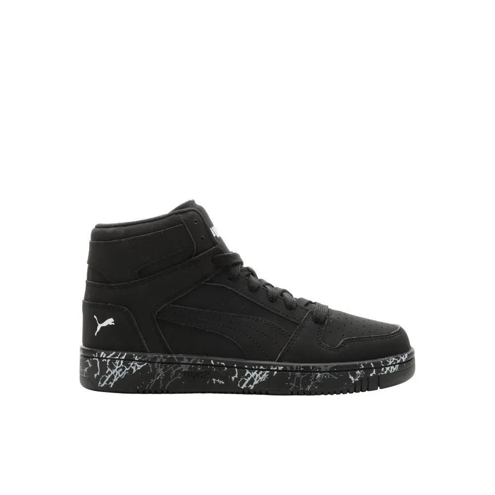 Puma shoes - PUMA Rebound Layup Nubuck Mountain Park High Top  Youth - 39511401 - Black 7
