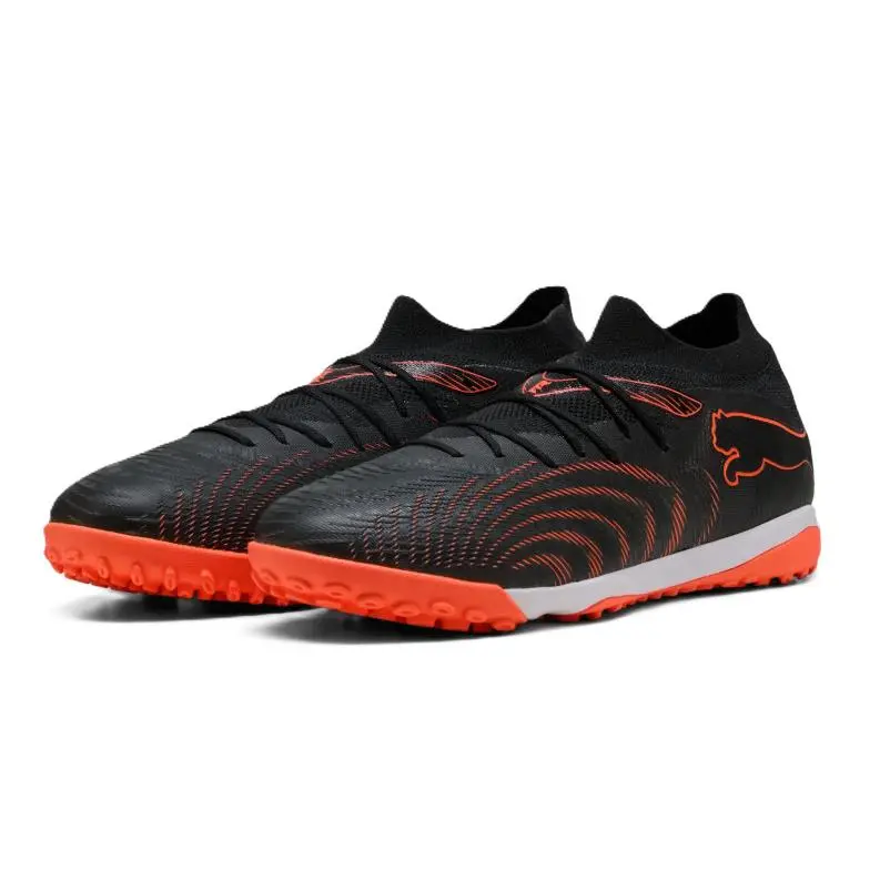 Puma Men`s Future 9 Match TT Football Boots Black/glowing Red/gray 108906-02