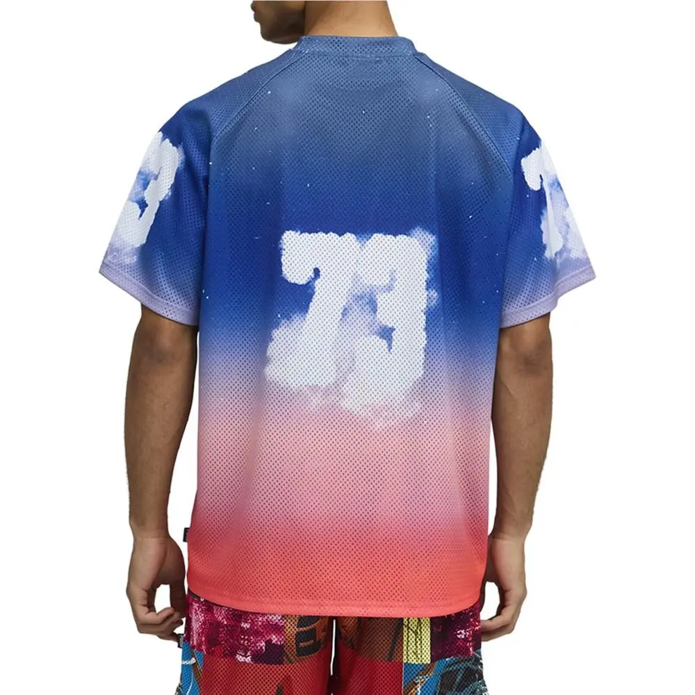 Puma clothing - PUMA Hooptopia Sunset Hoops Crew Neck Replica Jersey - 63288401 - Blue 2