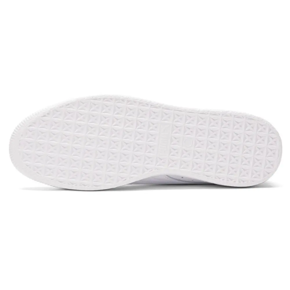 Puma shoes - PUMA Clyde Core Foil Lace Up - 36466905 - White 9