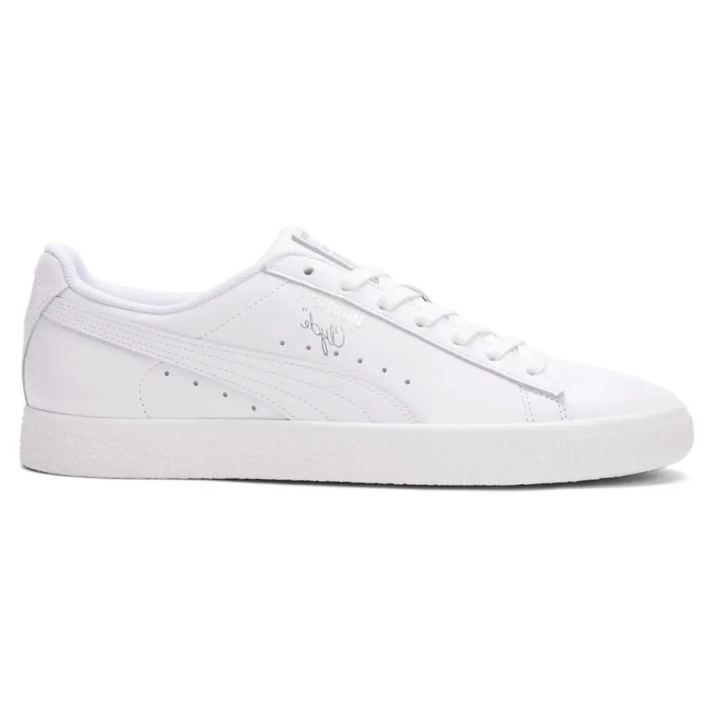 Puma shoes - PUMA Clyde Core Foil Lace Up - 36466905 - White 5
