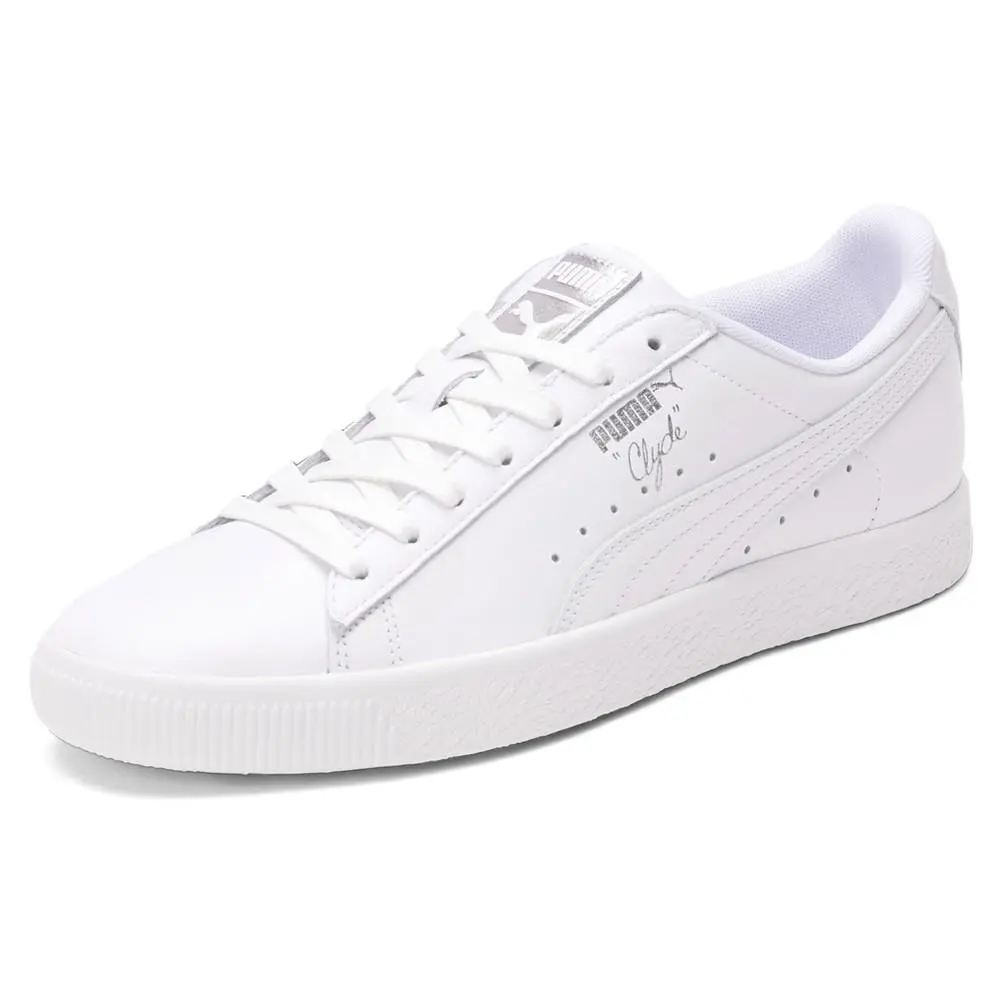 Puma shoes - PUMA Clyde Core Foil Lace Up - 36466905 - White 6