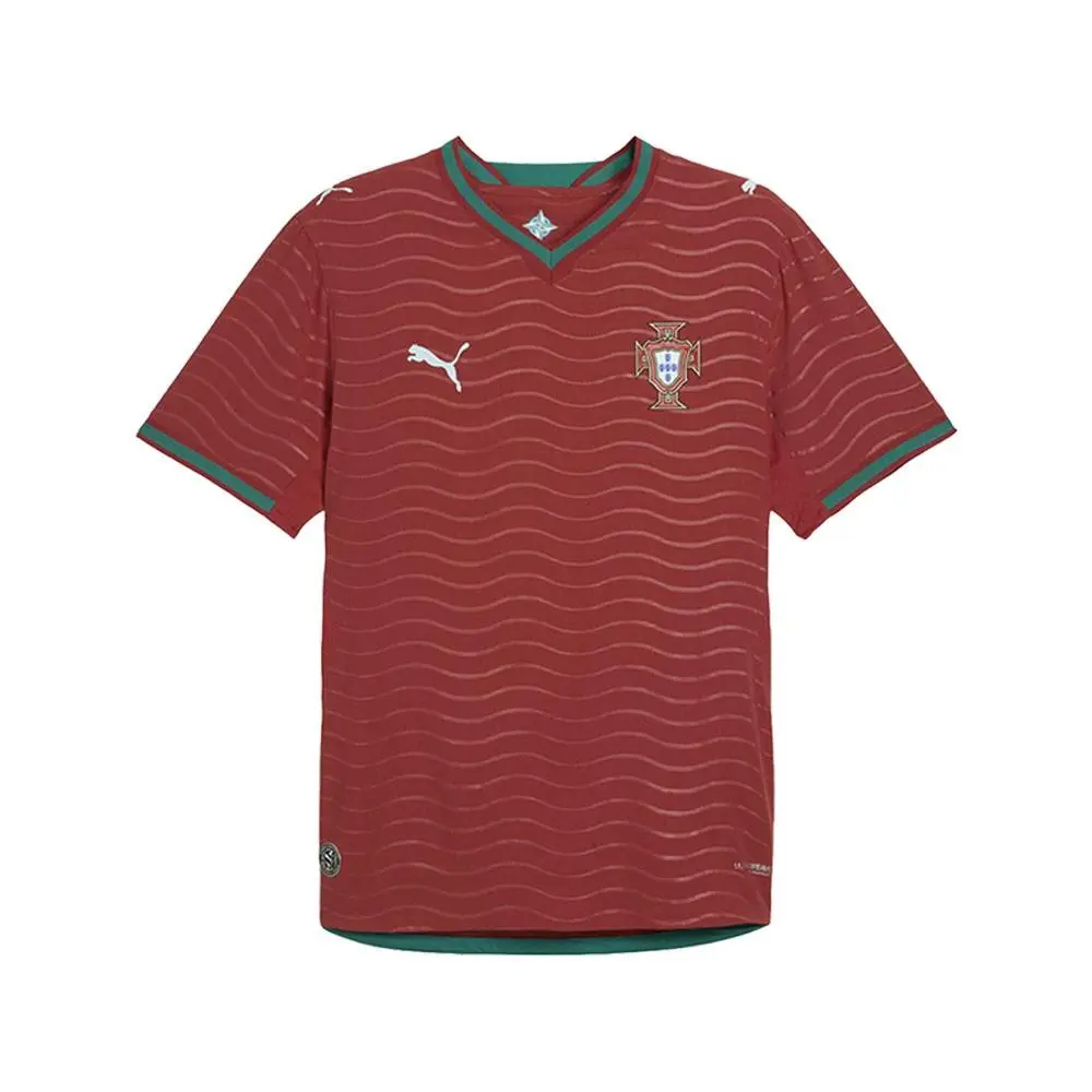 Puma Portugal Authentic Home Soccer Jersey Portugal Home Soccer Jersey Mens Red 78327601
