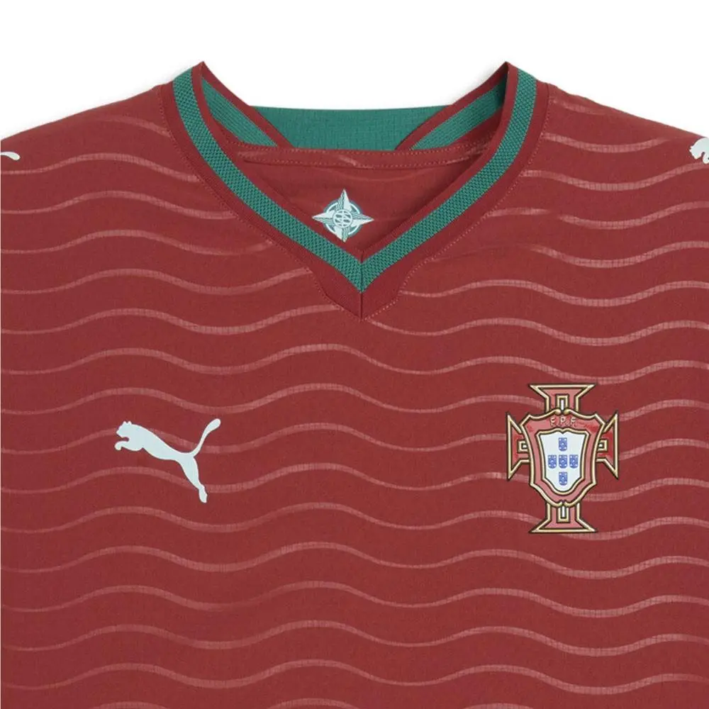 Puma clothing - PUMA Portugal Authentic Home Soccer Jersey - 78327601 - Red 11