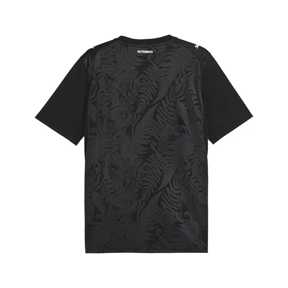 Puma clothing - PUMA New Zealand Home Crew Neck Replica Jersey - 78326201 - Black 5