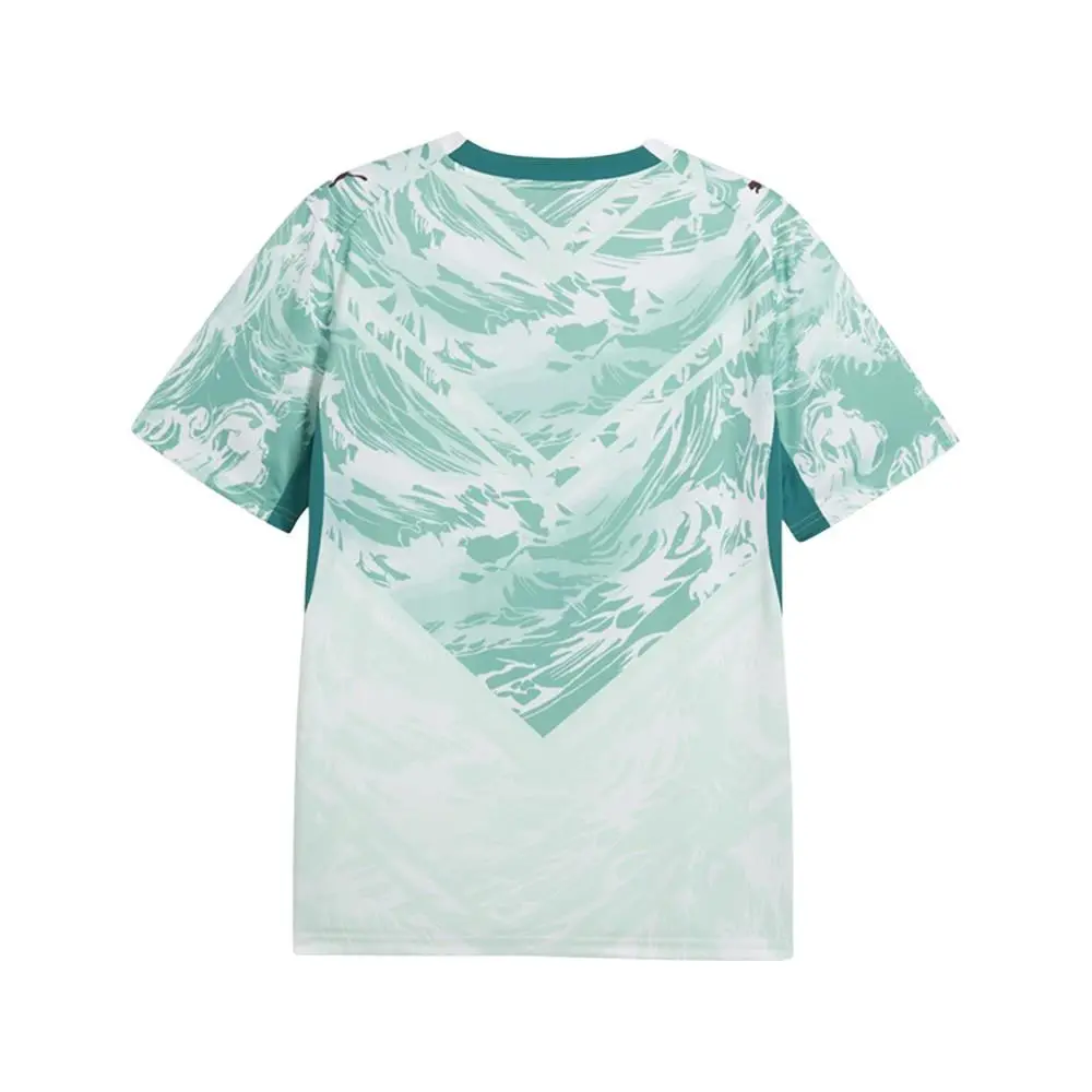 Puma clothing - PUMA Portugal Away Crew Neck Short Sleeve Soccer Jersey - 78328802 - Green 0