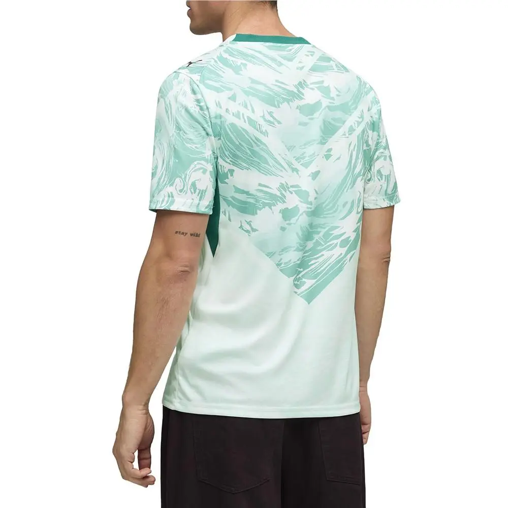 Puma clothing - PUMA Portugal Away Crew Neck Short Sleeve Soccer Jersey - 78328802 - Green 7