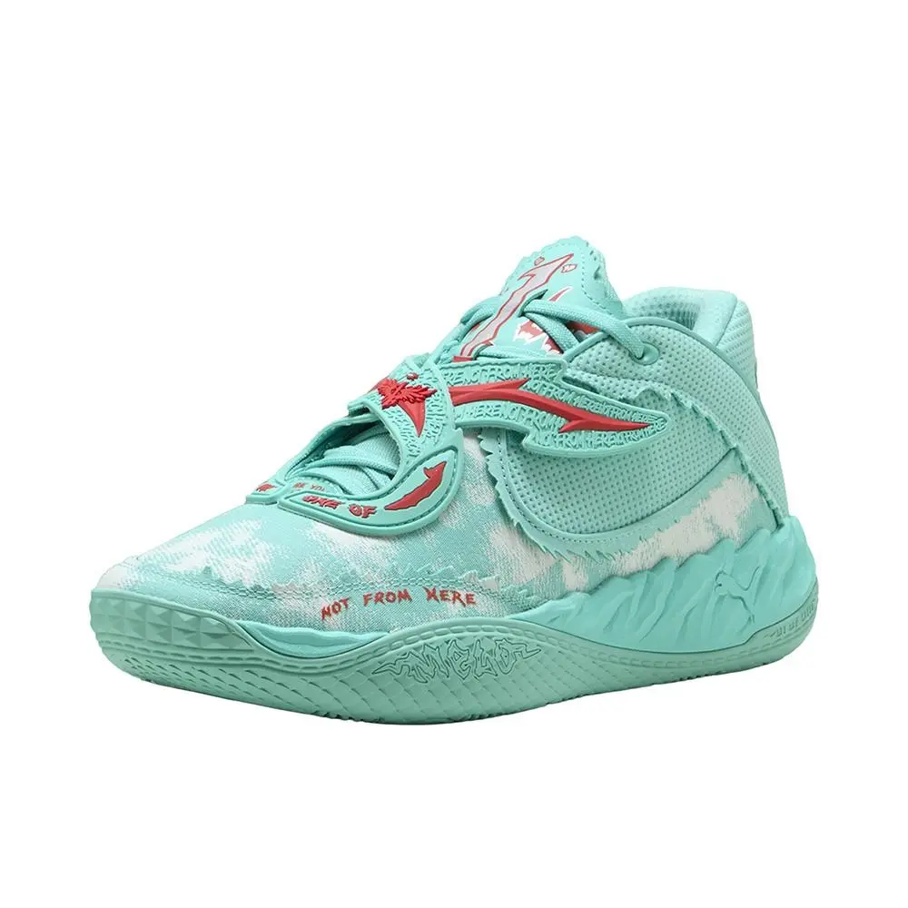 Puma shoes - PUMA Mb.05 Melo World Lace Up Basketball - 31279801 - Green 8