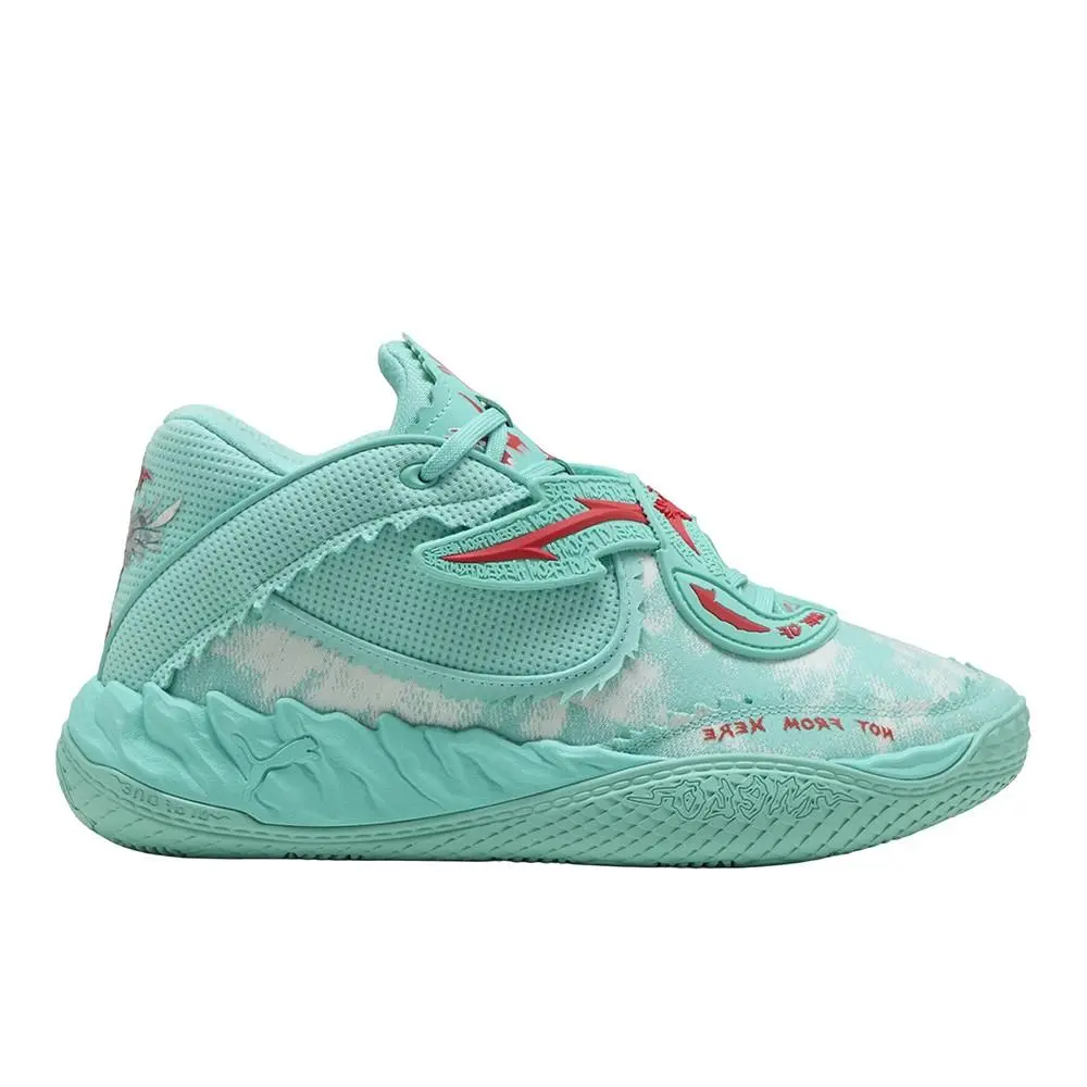 Puma shoes - PUMA Mb.05 Melo World Lace Up Basketball - 31279801 - Green 7