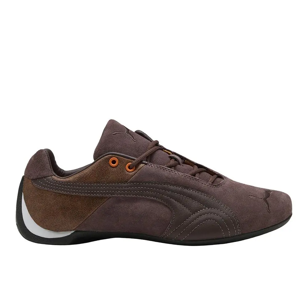 Puma Future Cat Lace Up Mens Brown Sneakers Casual Shoes 40528501