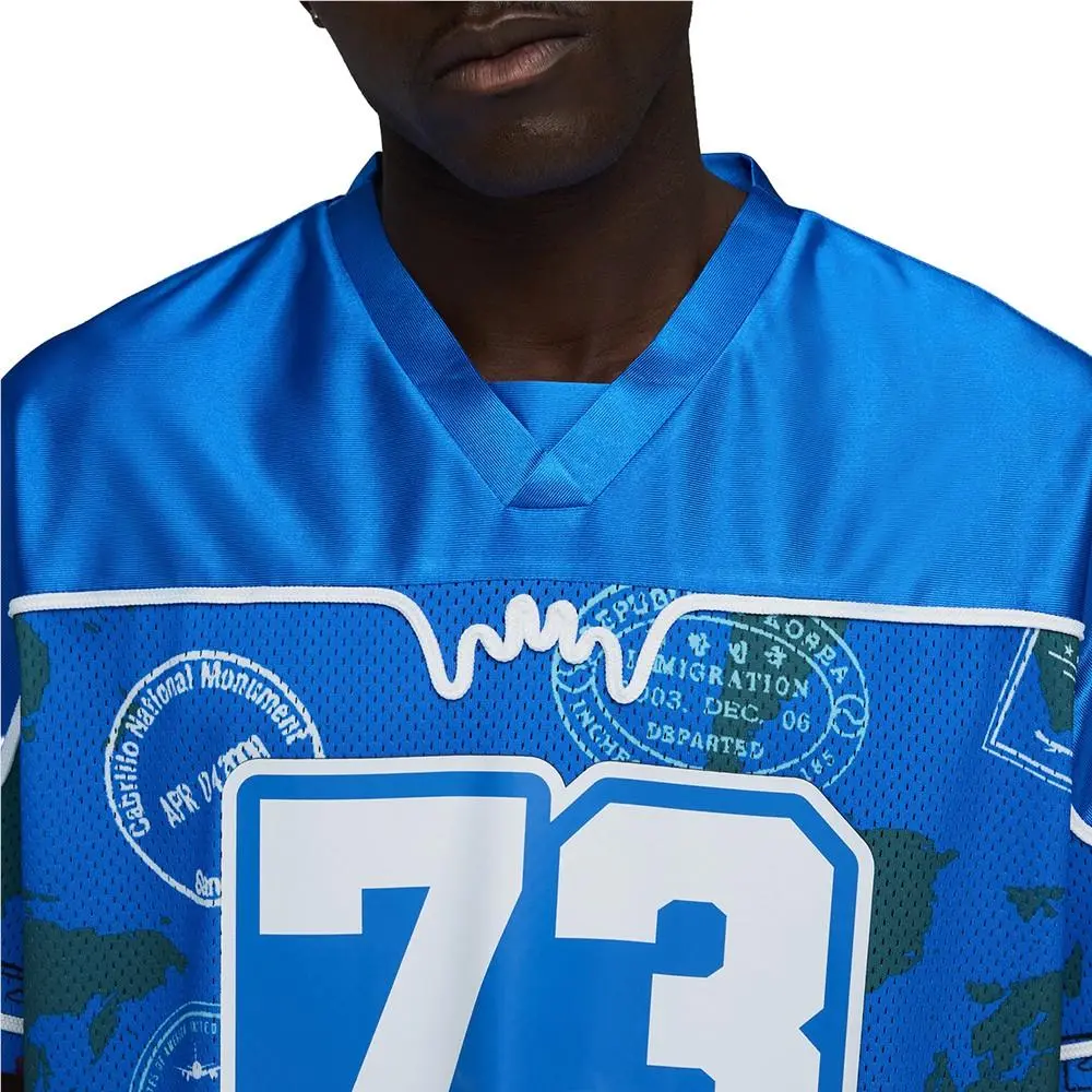 Puma clothing - PUMA The Atw Dylan All Over Print Basketball V Neck Replica Jerse - 63506602 - Blue 10