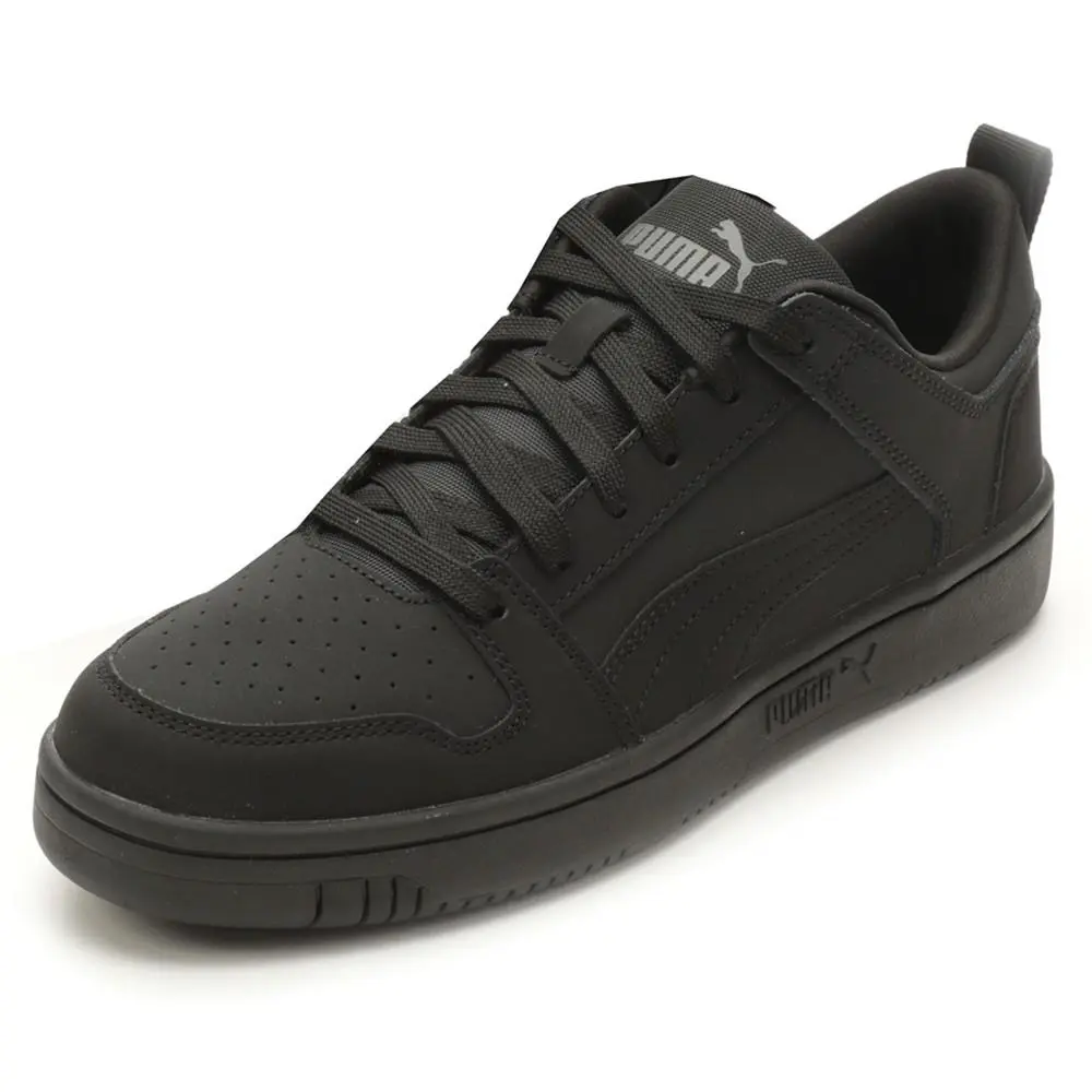 Puma shoes - PUMA Rebound Layup Lo Nubuck Lace Up - 39403101 - Black 0