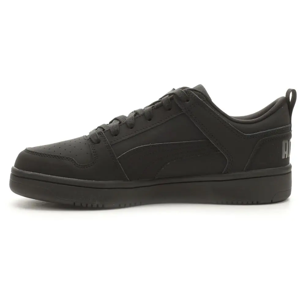 Puma shoes - PUMA Rebound Layup Lo Nubuck Lace Up - 39403101 - Black 1