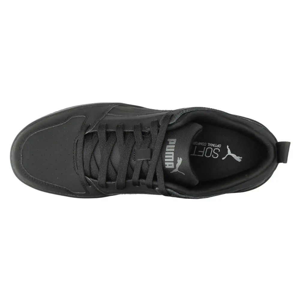 Puma shoes - PUMA Rebound Layup Lo Nubuck Lace Up - 39403101 - Black 2