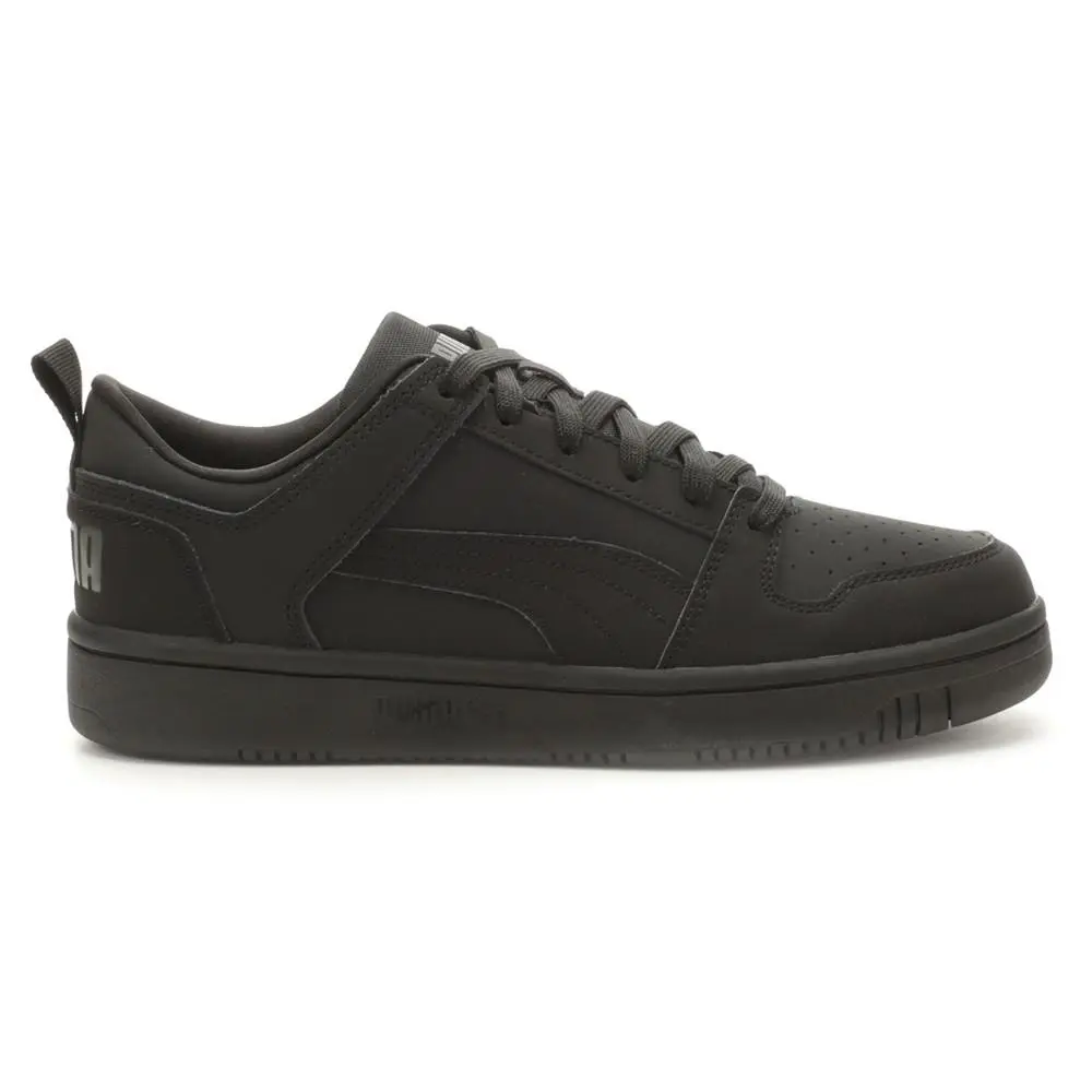 Puma shoes - PUMA Rebound Layup Lo Nubuck Lace Up - 39403101 - Black 5