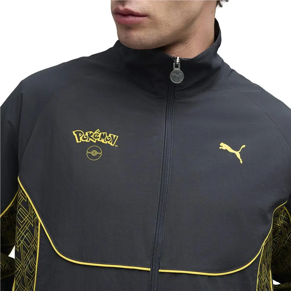 Puma clothing - PUMA  X Pokémon PumatechX Full Zip Track Jacket - 63491676 - Grey 10