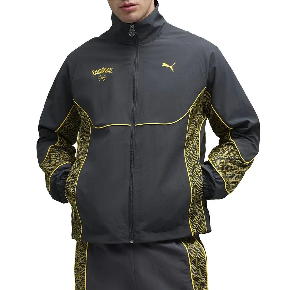 Puma clothing - PUMA  X Pokémon PumatechX Full Zip Track Jacket - 63491676 - Grey 8