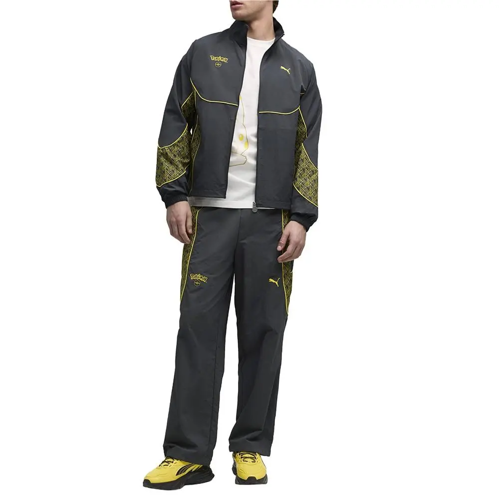 Puma clothing - PUMA  X Pokémon PumatechX Full Zip Track Jacket - 63491676 - Grey 12
