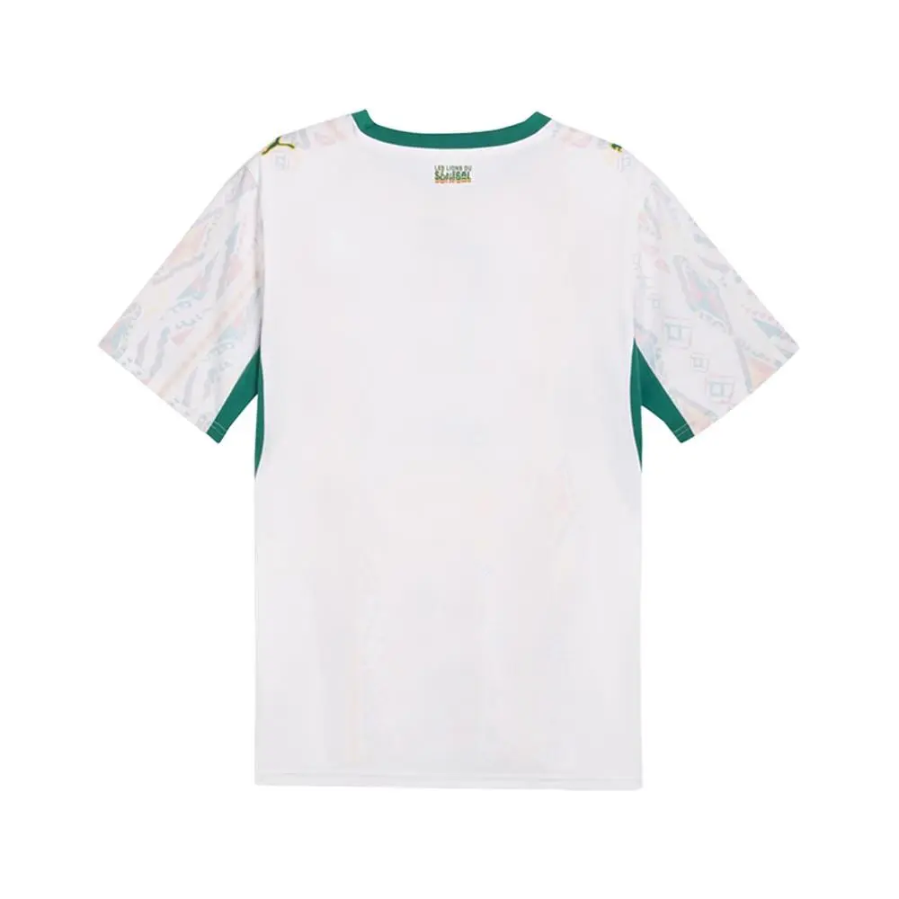 Puma clothing - PUMA Senegal Home Crew Neck Short Sleeve Replica Jersey - 78316501 - White 0