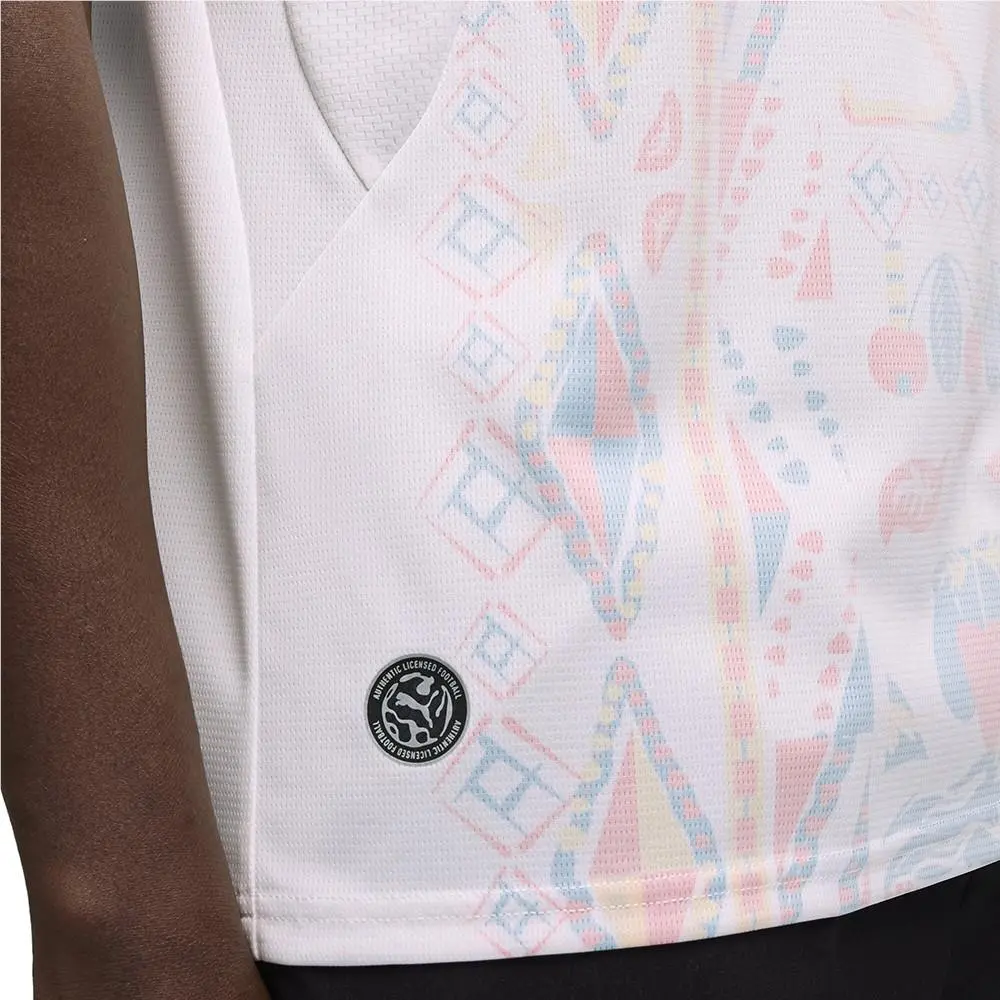 Puma clothing - PUMA Senegal Home Crew Neck Short Sleeve Replica Jersey - 78316501 - White 4
