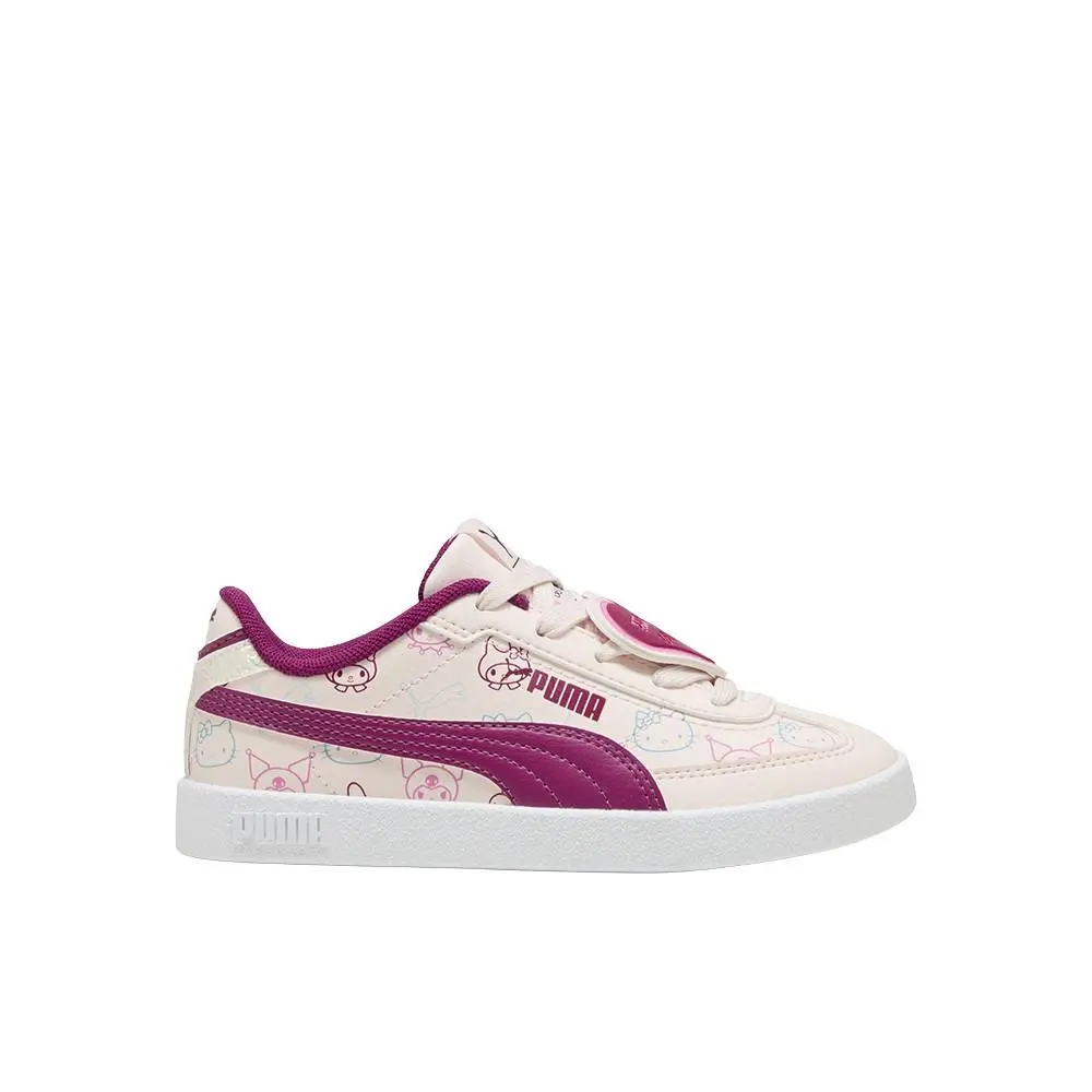 Puma Club Ii Era Hello Kitty Friends Slip On Toddler Girls Pink Sneakers Casua