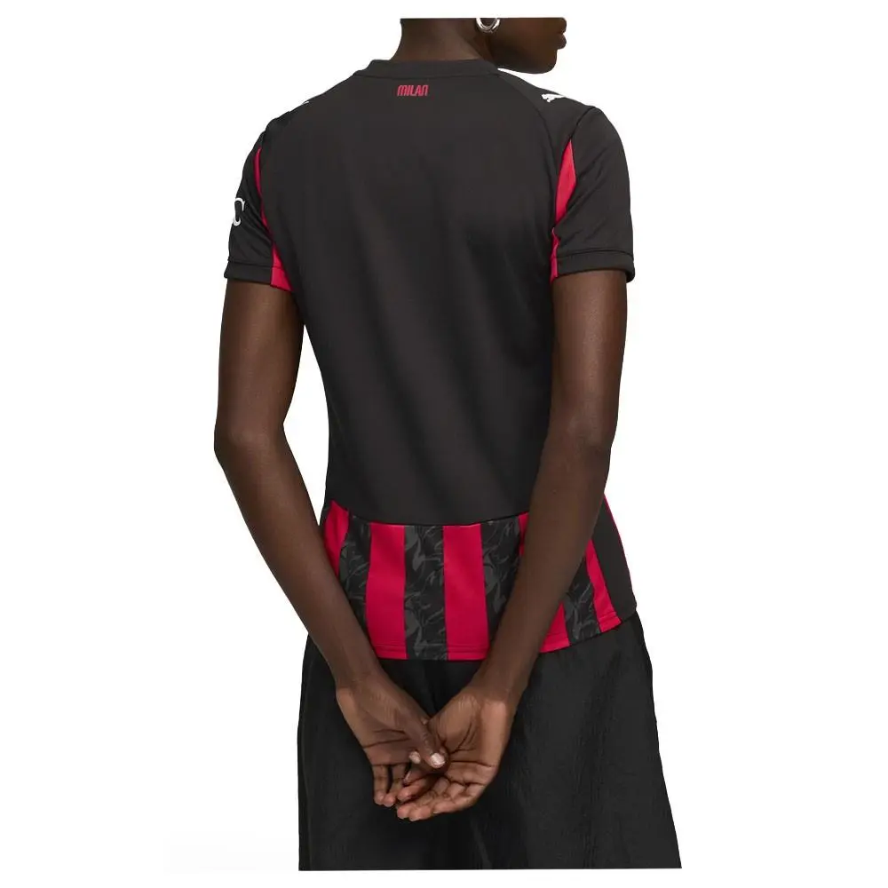 Puma clothing - PUMA Ac Milan Home Jersey Replica Soccer Jersey - 77996401 - Black, Red 2