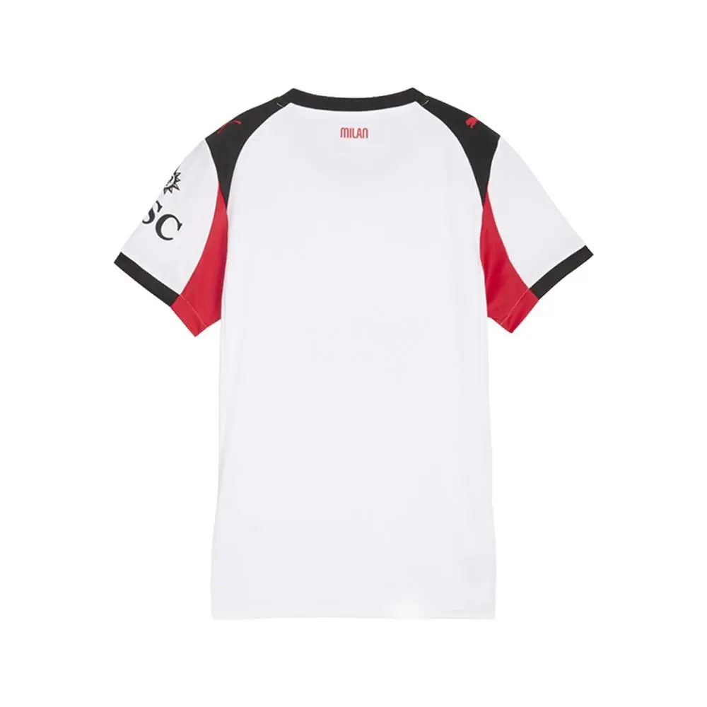 Puma clothing - PUMA Ac Milan Away Crew Neck Short Sleeve Replica Jersey - 77997302 - White 0