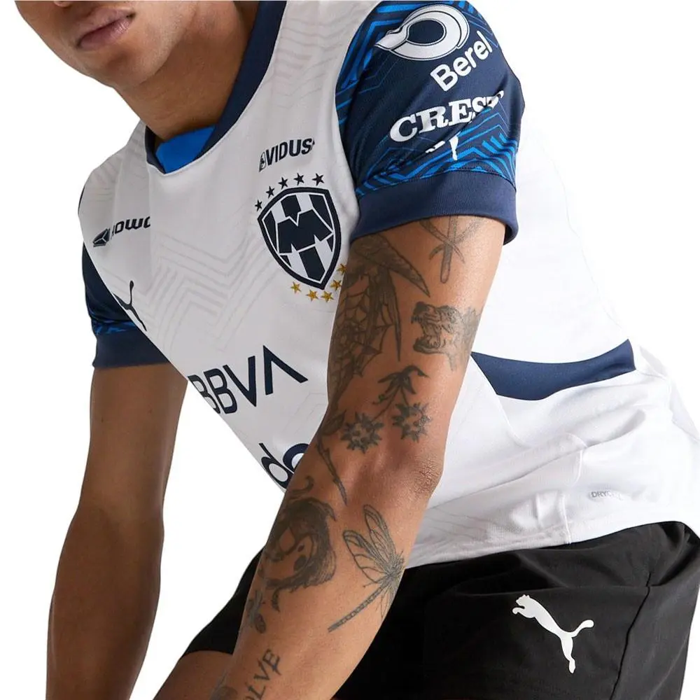 Puma clothing - PUMA Monterrey Away Shirt Replica 2425 - 76370801 - White 9