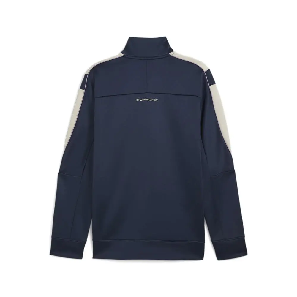 Puma clothing - PUMA Porsche Legacy Mt7+ Full Zip Track Jacket - 62637203 - Blue 0