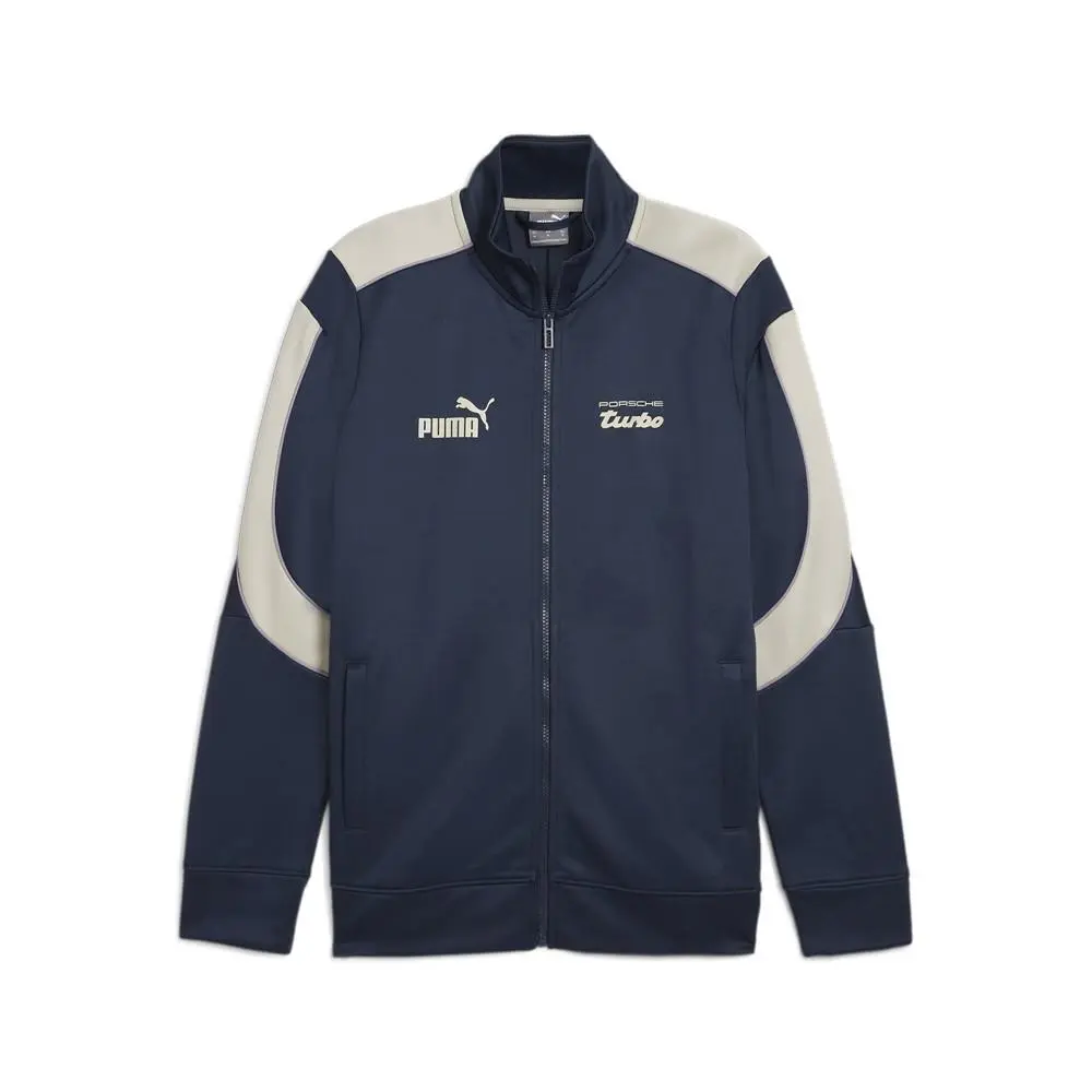 Puma clothing - PUMA Porsche Legacy Mt7+ Full Zip Track Jacket - 62637203 - Blue 4