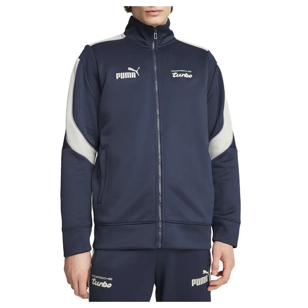 Puma clothing - PUMA Porsche Legacy Mt7+ Full Zip Track Jacket - 62637203 - Blue 6