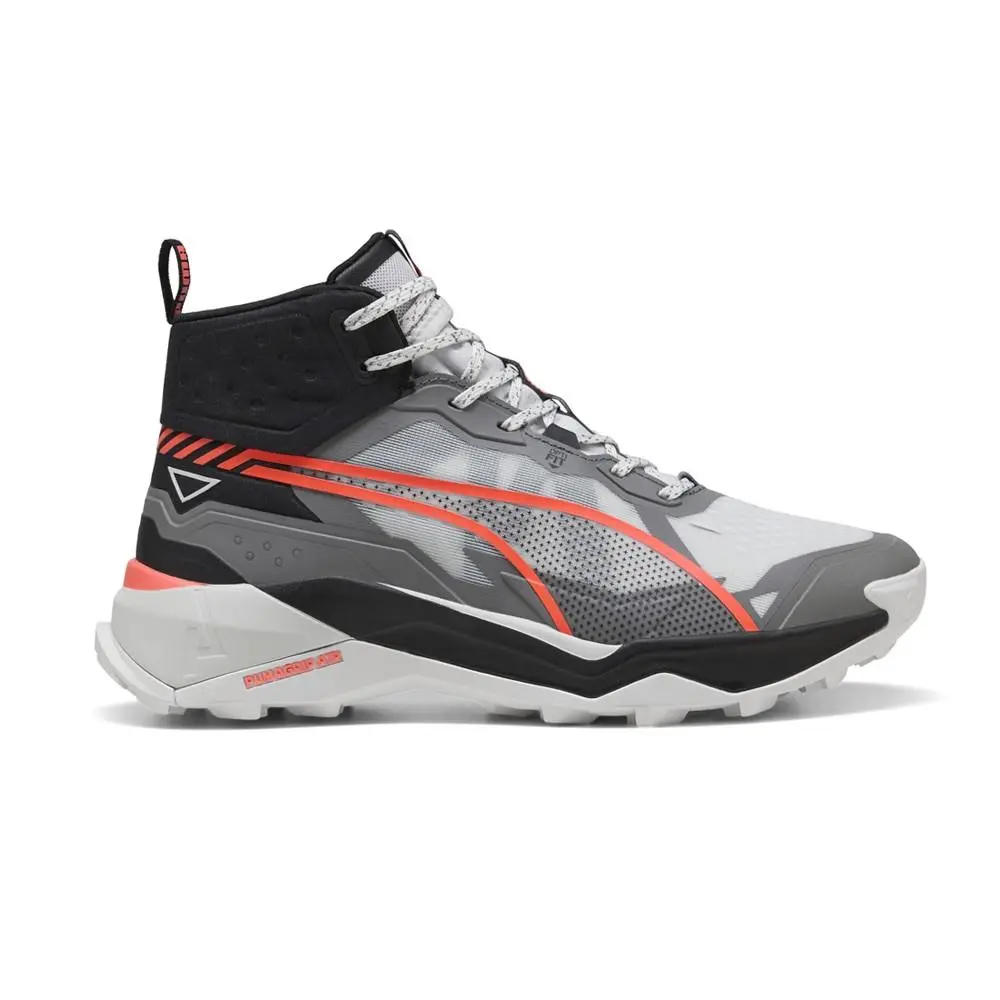 Puma Explore Nitro 2 Mid Hiking Mens Grey Sneakers Athletic Shoes 31008406