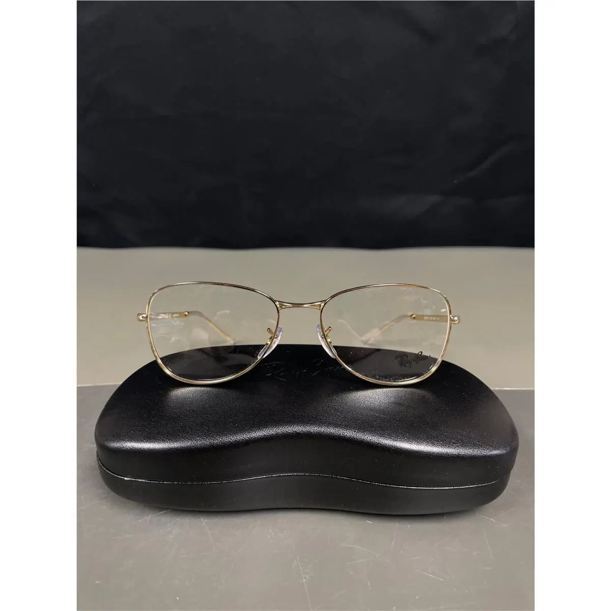 Ray-ban RX3733V 2500 Men`s Glasses Gold Size 54 - Demo Lense by Ray-Ban