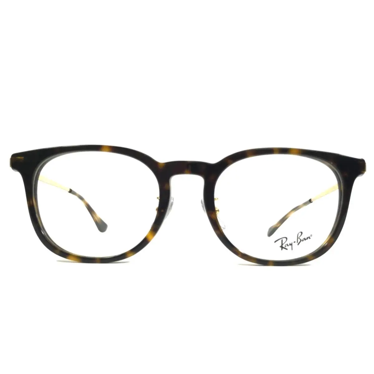 Ray-ban Eyeglasses Frames RB5453D 2012 Tortoise Gold Square Asian Fit 52-20-145