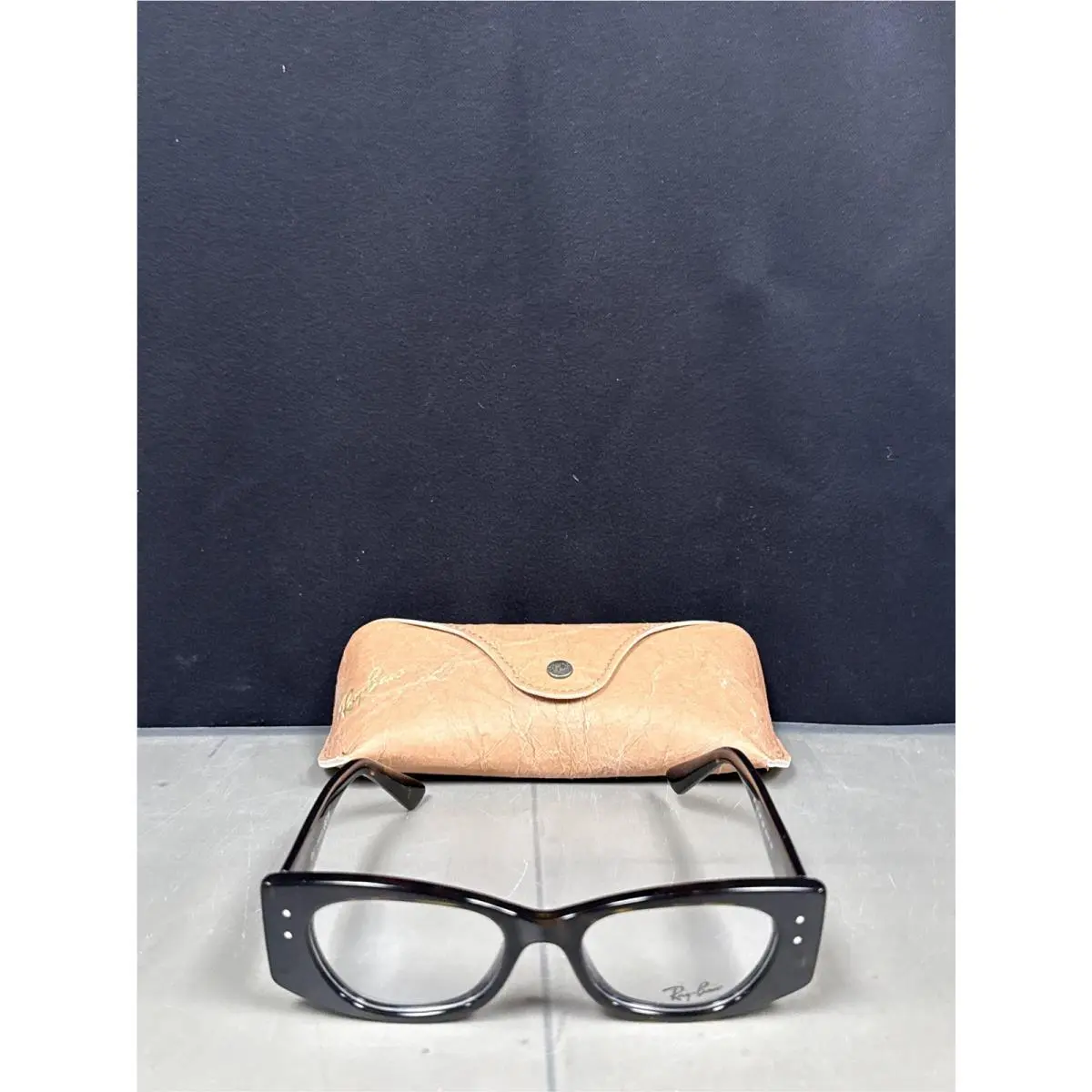 Ray-ban Rx7327 Kat Rectangular Demo Lens Eyewear Frames