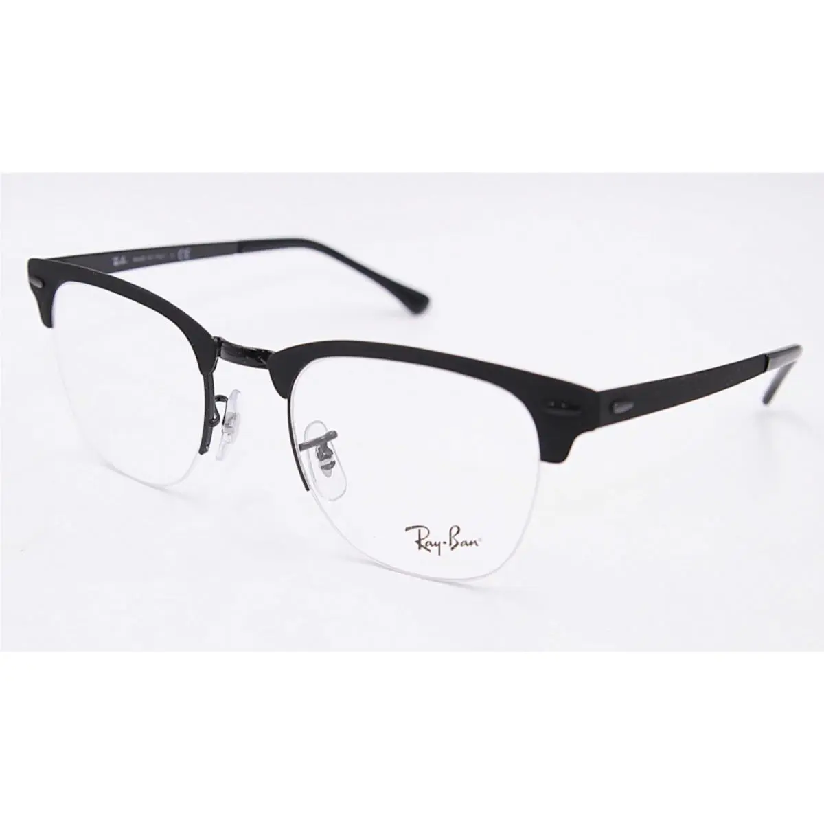 Ray-ban Clubmaster Eyeglasses RB 3716-V-M 2904 50-22 145 Matte Black Frames